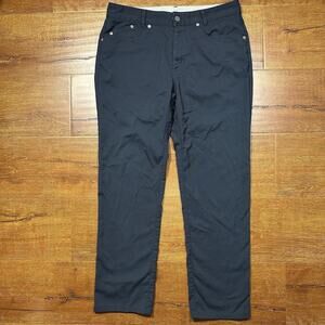 Outlier Chino Pants Mens 32x28 Black Performance Hybrid Career Golf USA Made